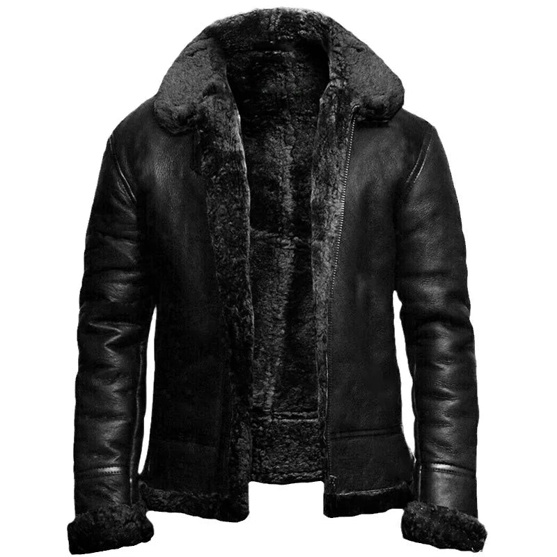 RIVI™ | LEATHER-WINTER COAT