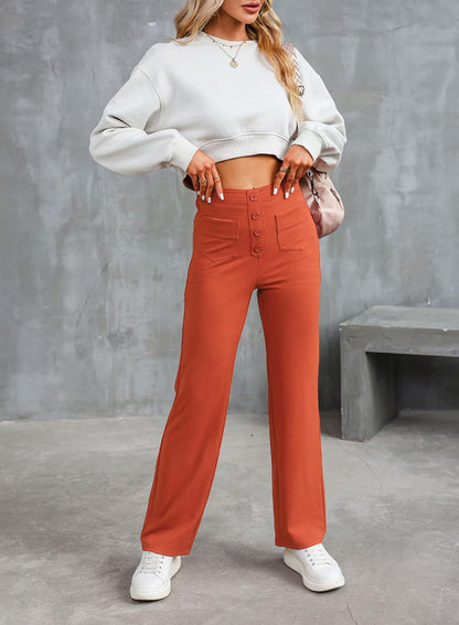 OLIVIA | HIGH-WAISTED WIDE-LEG TROUSERS