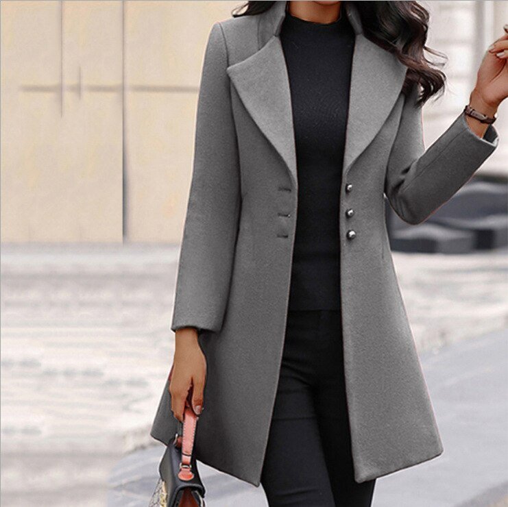 EMILY | BUTTONED TRENCH COAT